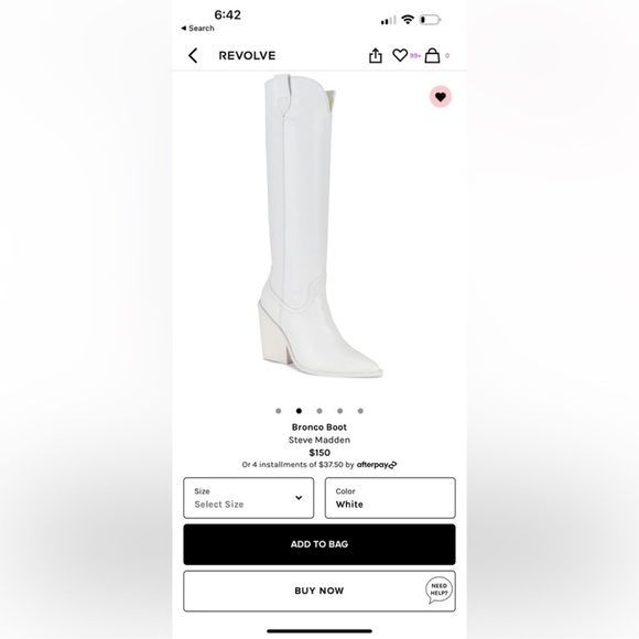 Steve Madden bronco boot size 8 - Picture 5 of 6